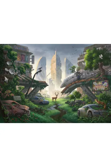 Puzzle 368 el. EXIT. Opustosza�e miasto Ravensburger