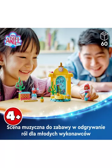 LEGO Disney Princess Scena muzyczna Arielki 43235