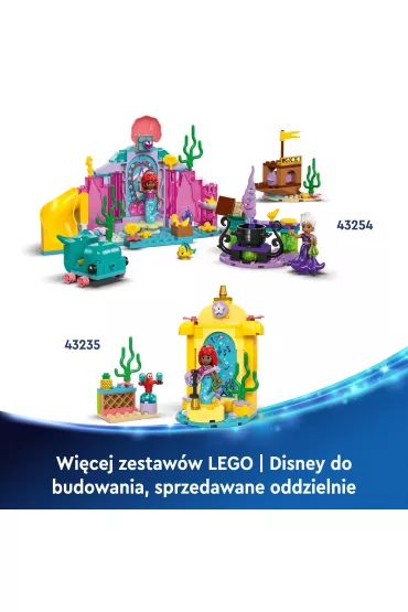 LEGO Disney Princess Scena muzyczna Arielki 43235