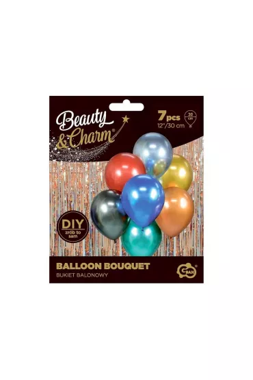 Godan Bukiet balonowy Beauty&Charm mix 30cm