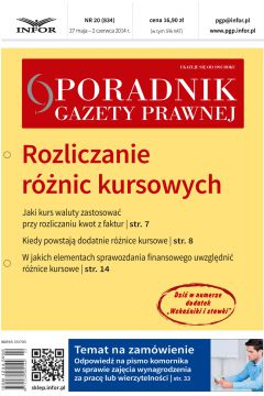 ePrasa Poradnik Gazety Prawnej 20/2014
