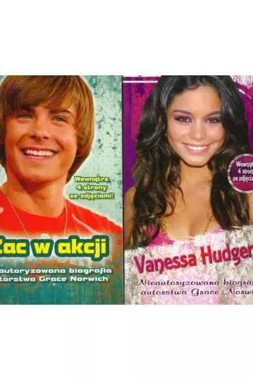 Vanessa Hudgens. Zac w akcji (zestaw 2 ksi��ek) - Grace Norwich