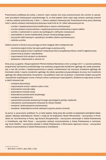 To co mnie wspiera Edukacja matematyczna Poziom I - Alicja Tanajewska, Renata Naprawa