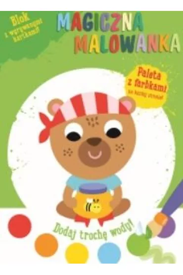 Magiczna malowanka z farbkami Mi�