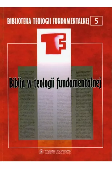 Biblia w teologii fundamentalnej