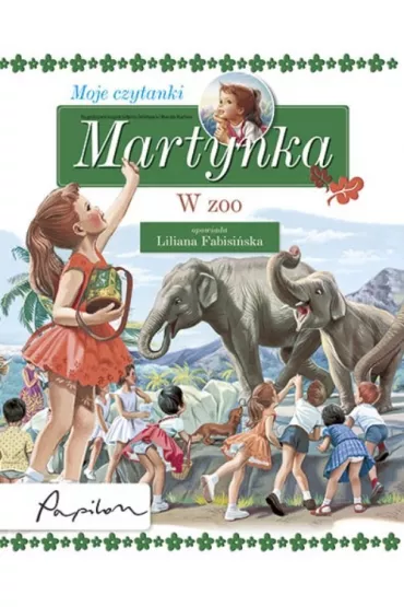 Martynka. Moje czytanki. W zoo - Gilbert Delahaye