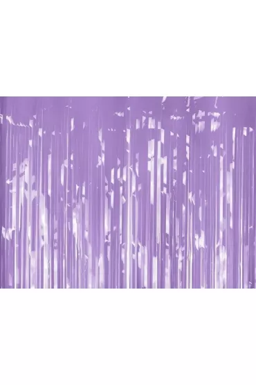 PartyDeco Kurtyna party jasny fiolet 100x200cm