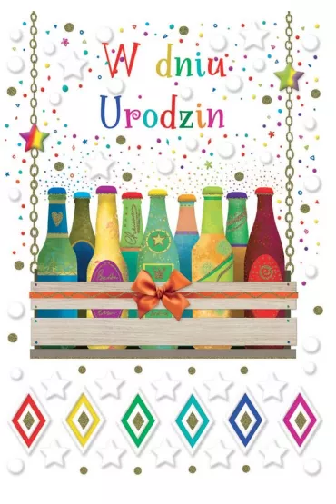 Trend Kartka okoliczno�ciowa Urodziny