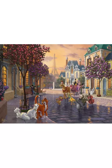 Puzzle 1000 el. Arystkotaci Schmidt - Thomas  Kinkade
