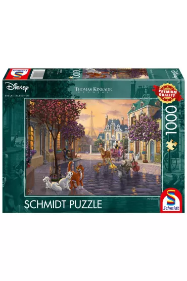 Puzzle 1000 el. Arystkotaci Schmidt - Thomas  Kinkade