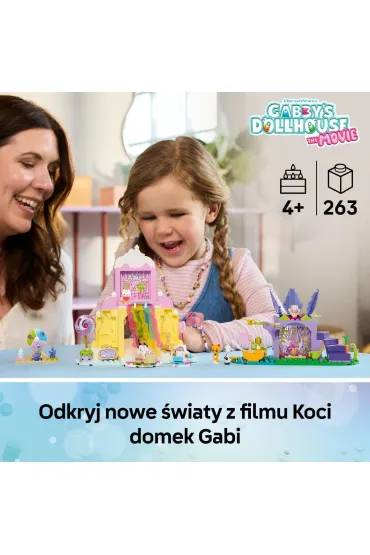 LEGO Koci domek Gabi �akociowa G�ra i Kiciowy Ogr�dek 11205