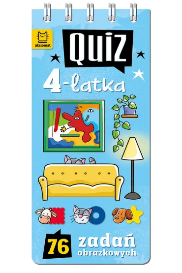 QUIZ 4-LATKA. 76 ZADA� OBRAZKOWYCH - Anna Podg�rska