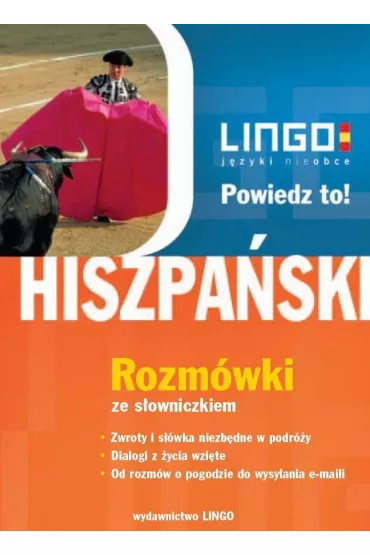 Audiobook HISZPA�SKI. Rozm�wki w wersji audio. Powiedz to! mp3 - Justyna Jannasz
