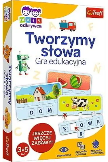 Tworzymy s�owa. Gra edukacyjna Trefl