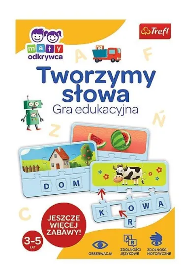 Tworzymy s�owa. Gra edukacyjna Trefl