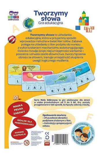 Tworzymy s�owa. Gra edukacyjna Trefl