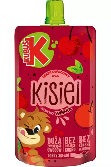 Kubu� Deser typu kisiel Jab�ko-Wi�nia 100 g