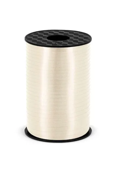 PartyDeco Wst��ka plastikowa jasna kremowa 5mm x 225m 225 m