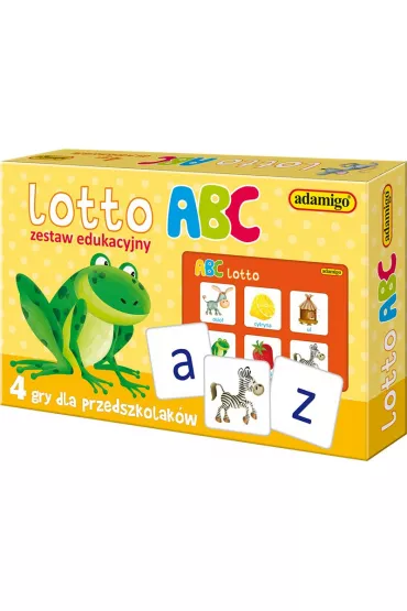 Lotto ABC. Zestaw edukacyjny Adamigo