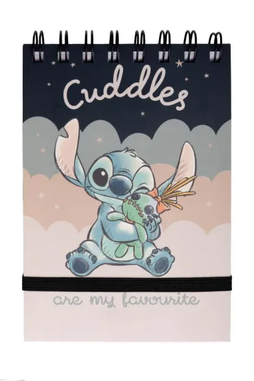 Ko�onotes A6 zamykany na gumk� Stitch kratka 96 kartek