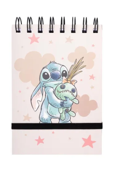 Ko�onotes A6 zamykany na gumk� Stitch kratka 96 kartek