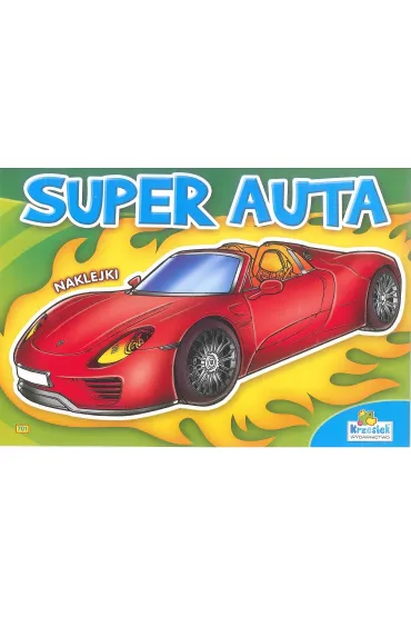 Kolorowanka. Super auta. Wy�cig�wka