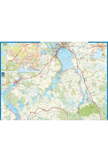 Jeziora Mazurskie. Laminowana mapa �eglarska w skali 1:60 000
