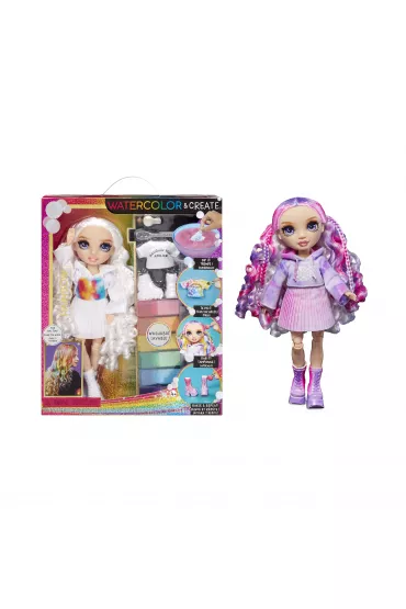 Rainbow High WaterColor & Create NEW TD purple Mga Entertainment