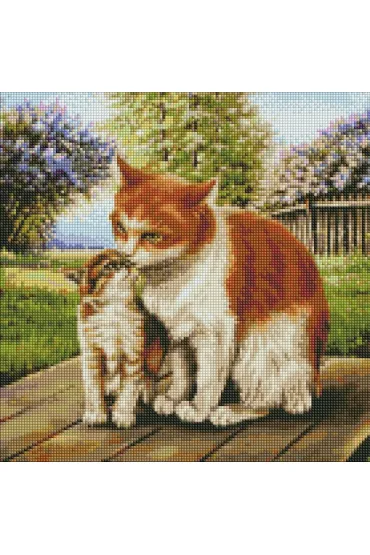 Ideyka Diamentowa mozaika - Matczyne ciep�o 40x40cm