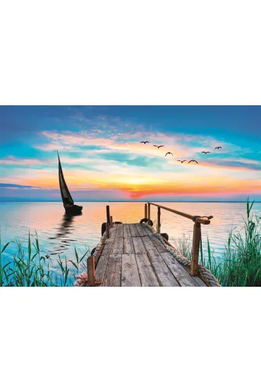 Puzzle 500 el. Collection Peaceful wind Clementoni