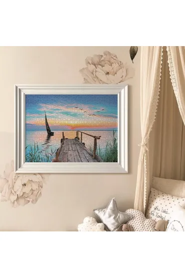 Puzzle 500 el. Collection Peaceful wind Clementoni