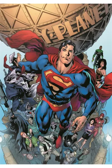 Puzzle 1000 el. Compact DC Superman Clementoni