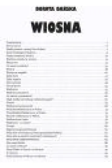 Cztery pory roku Wiosna - Dorota Da�ska