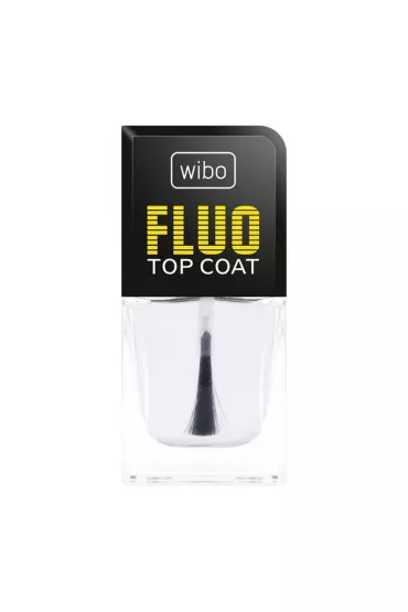 Wibo Fluo Top Coat bezbarwny top do paznokci 8.5 ml