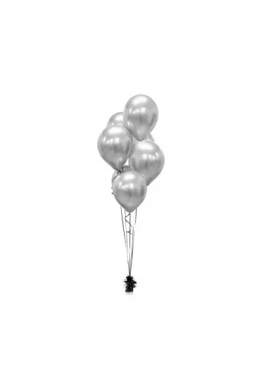 Godan Balony Beauty&Charm platynowe srebrne 30cm