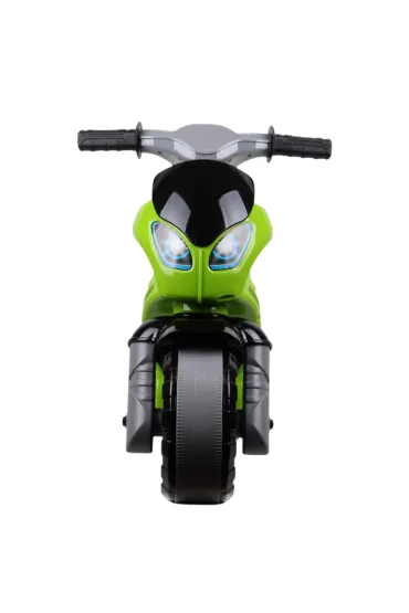 Motocykl zielony Technok