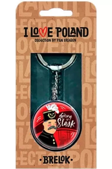 Pan Dragon Brelok I love Poland Gny lsk ILP-BRE-A-KAT-01