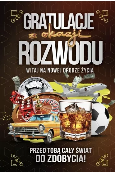 Yeku Karnet Rozw�d M�ski z zawieszk�