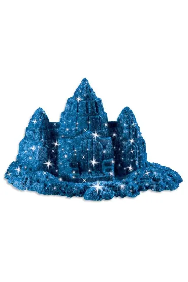 Kinetic Sand. Po�yskuj�cy piasek 454g niebieski * Spin Master