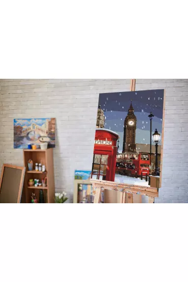 Twoje Hobby Malowanie po numerach - Zima w Londynie 40x50cm