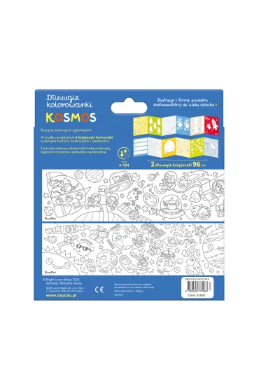 CzuCzu D�uuugie kolorowanki Kosmos 4+