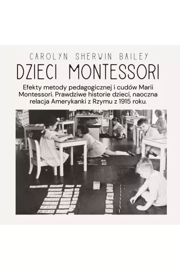 Audiobook Dzieci Montessori mp3 - Bailey Carolyn Sherwin