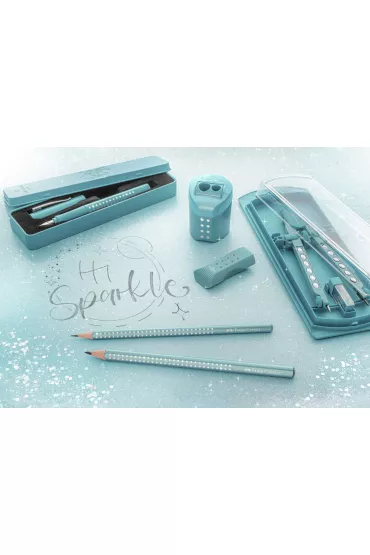 Faber-Castell Owek sparkle metallic ocean
