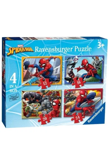 Puzzle 4w1 Spider-Man Ravensburger
