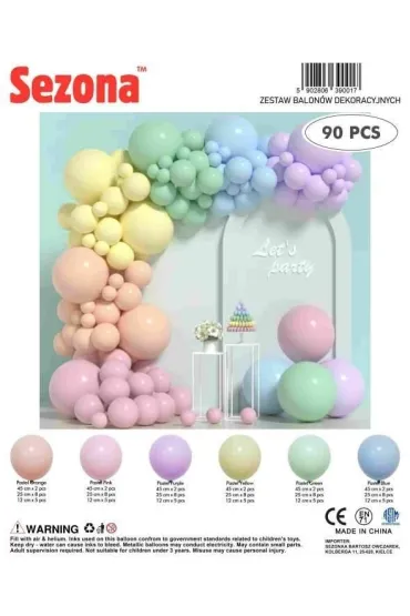 Balony 90 szt