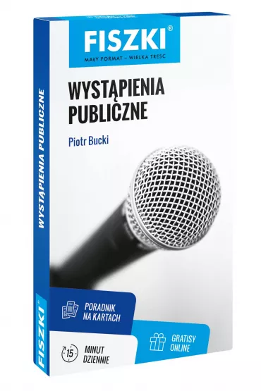 Fiszki. Wyst�pienia publiczne - Piotr Bucki