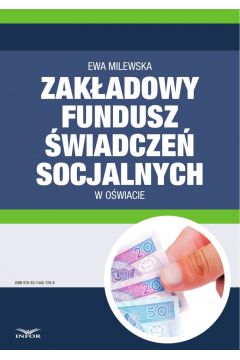 eBook Zakadowy fundusz wiadcze socjalnych w owiacie pdf