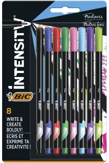 Bic Cienkopisy Intensity Fine mix 8 szt.