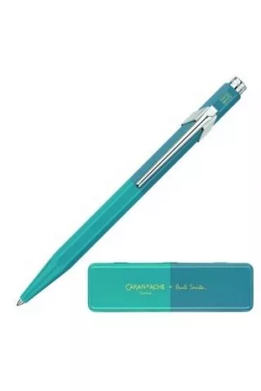 Carandache D�ugopis Paul Smith Edycja 4, M Cyan/Steel