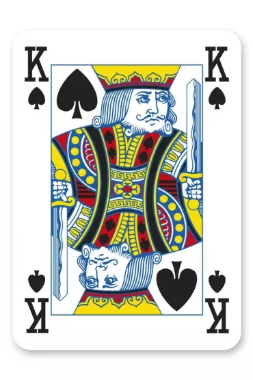 Poker Club, karty do gry, czerwony Modiano